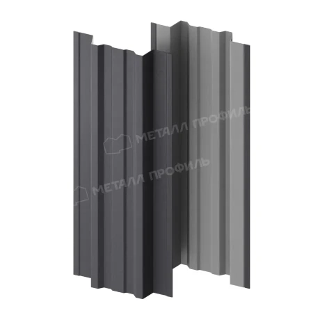 Прямоугольный Trapeze Valori 0,5 Grey прямой