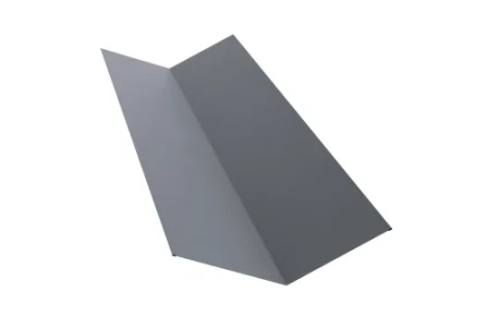 Планка ендовы верхней Grand Line 145x145 0,45 Полиэстер цвет RAL 9006