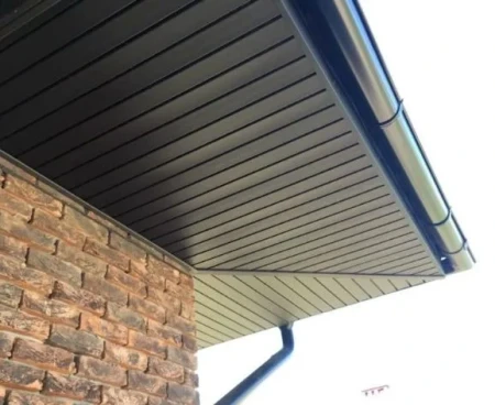 Виниловый софит Grand Line T4 Классика с полной перфорацией коричневый