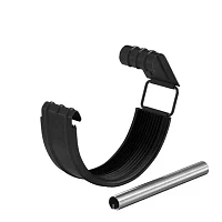 Соединитель желоба в комплекте d-125 мм Аквасистем Комфорт Полиэстер 0,55 RAL 9005