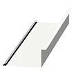 Планка примыкания нижняя Металл Профиль 250x122x2000 Purman 0,5