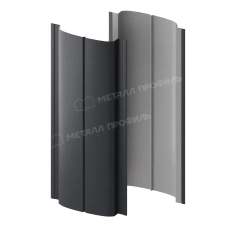 Круглый Ellipse Norman 0,5 RAL 7024