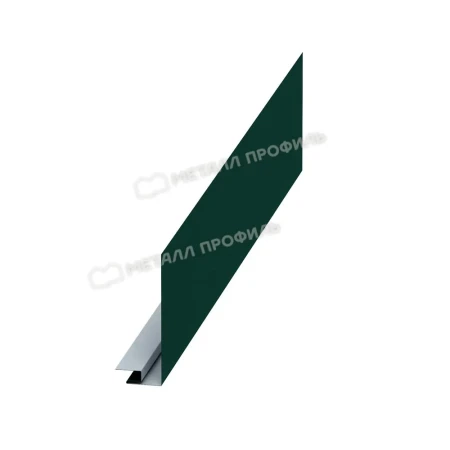 Планка карнизного свеса сложная Металл Профиль 185x50x2000 0,5 Norman цвет RAL 6005