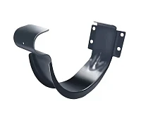 Крюк желоба d-125 мм короткий (карнизный) Grand Line GL PU Полиуретан 1,0 RAL 7024