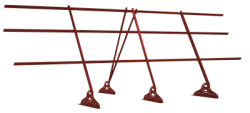 Кровельное ограждение Grand Line Для фальцевой кровли h-1,2x3 м