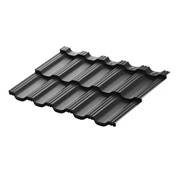 Модульная металлочерепица Аквасистем Гётеборг Rooftop Matte 0,5 (1205х765) Zn180