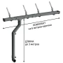 Комплект пластикового водостока d-120x85 мм Döcke Premium графит RAL 7024 в Санкт-Петербурге фото