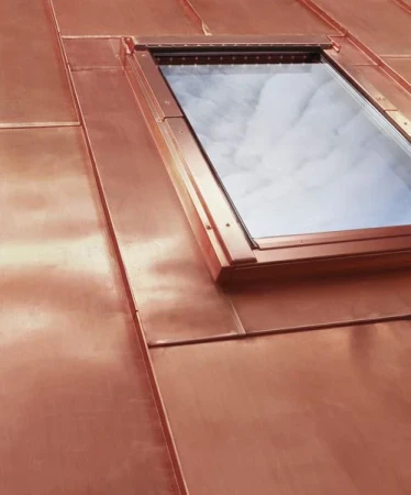 Мансардное окно Fakro Profi FTP-V/Cu U3 медное в Санкт-Петербурге фото