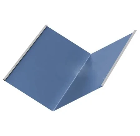 Планка ендовы нижняя Металл Профиль 298x298x2000 0,50 PURMAN цвет Galmei Сиреневый металлик