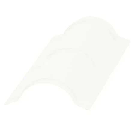 Планка конька круглого Металл Профиль R110x2000 0,45 Полиэстер цвет RAL 9010