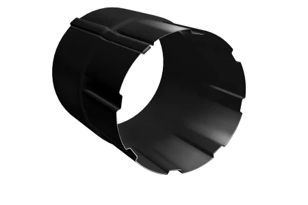 Соединитель трубы d-90 мм Grand Line Полиуретан 0,5 RAL 9005