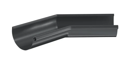 Угол желоба внутренний d-150 мм 135 гр Aquasystem Premium Pural 0,6 RAL 7024