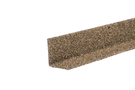 Уголок металлический внутренний Hauberk (гранулят) песчаный