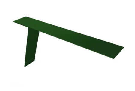 Планка карнизная фальц Grand Line 130x80 0,5 Atlas цвет RAL 6005