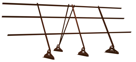 Для фальцевой кровли h-1,2х3 м, Ral 3009