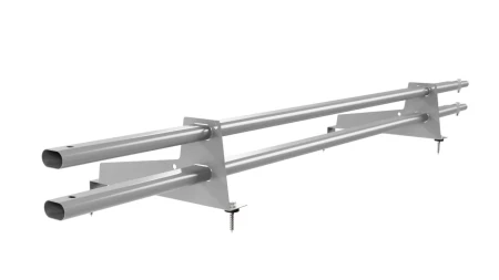 Для металлочерепицы с высокой ступенькой 350 мм Русский Рубеж 1 м RAL 7004