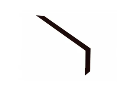 Планка капельник для мягкой кровли Grand Line 135x50 0,45 Drap цвет RR 32