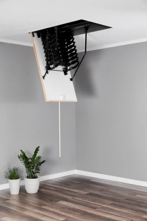 Чердачная люк-лестница Oman Ножничная Nozycowe Metal Termo в Санкт-Петербурге фото