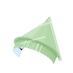 Заглушка конька круглого конусная Металл Профиль Purman 0,5 Заглушка конька круглого конусная Металл Профиль Purman 0,5