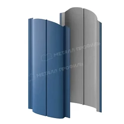 Штакетник Металл Профиль Круглый Ellipse Puretan 0,5 фигурный