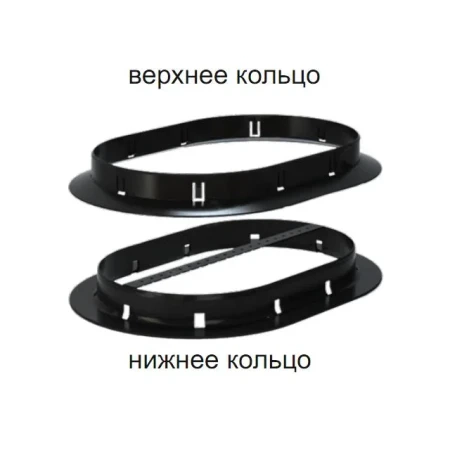 Уплотнитель гидрозатвора Viotto цвет черный