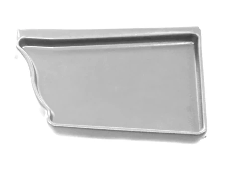 Заглушка желоба правая Grand Line Vortex Полиэстер 0,6 RAL 9003