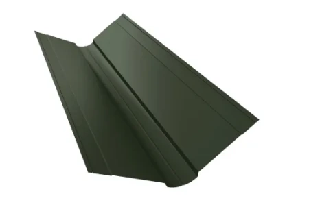 Планка ендовы верхней фигурной Grand Line 150x150 0,5 Velur цвет RAL 6020