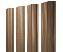 Штакетник Grand Line Полукруглый Slim Print Elite 0,45 прямой