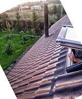 Оклад гидропароизоляционный мансардного окна Факро