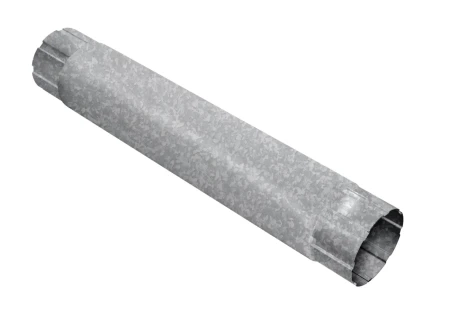 Труба круглая соединительная d-100 мм 1 м ГрандЛайн GL ZN 0,55 в Санкт-Петербурге фото