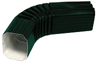 Колено трубы гофрированное Grand Line Vortex Полиэстер 0,45 RAL 6005