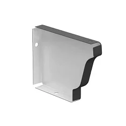 Заглушка желоба правая 120x86 мм Металл Профиль Бюджет Полиэстер 0,5