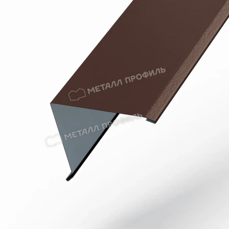 Планка торцевая Металл Профиль 95x120x2000 0,5 Norman цвет RAL 8017