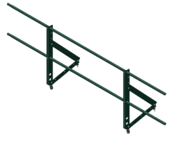 Кровельное ограждение Grand Line Optima универсальное h-0,65x2 м