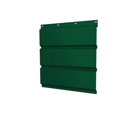 Металлический софит Grand Line Drap 0,5 с полной перфорацией Ral 6005