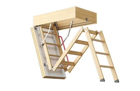 Чердачная люк-лестница Döcke Lux в Санкт-Петербурге фото