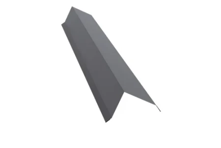 Планка торцевая Grand Line 142x100 0,5 Satin с пленкой цвет RAL 7004