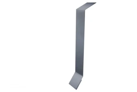 Планка примыкания в штробу Grand Line 0,5 Satin цвет RAL 9006