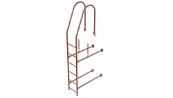 Фасадная лестница Borge Верхняя секция 1,8 м