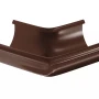 Угол желоба наружный d-125 мм 90 гр Aquasystem Premium Pural Matt 0,6 RAL 8017