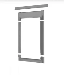 Оклад Dakea KSF M6A для плоской кровли