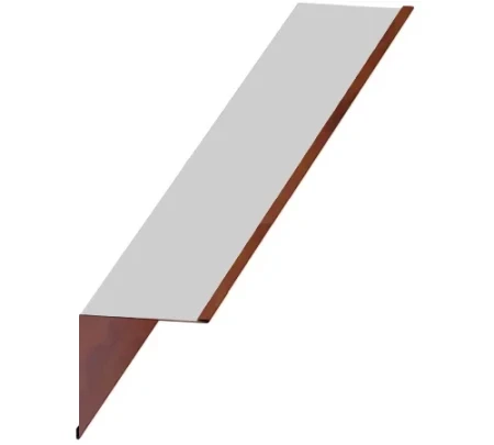 Планка угла внутреннего Металл Профиль 115x115x2000 0,50 CLOUDY цвет Anticato Терракотовый