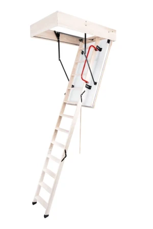 Чердачная люк-лестница Oman Складная 4-х секционная Polar Long в Санкт-Петербурге фото