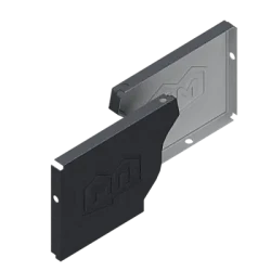 Заглушка желоба левая 120x86 мм Металл Профиль FORAMINA FREEZE QUADRO Valori двухстороннее 0,6