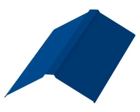 Планка конька плоского Металл Профиль 190x190x2000 0,45 Полиэстер цвет RAL 5005