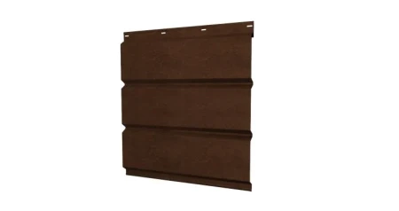 Металлический софит Grand Line Print Premium 0,45 без перфорации Antique Wood