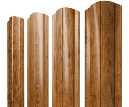 Полукруглый Slim Print Elite Double 0,45 Golden Wood фигурный