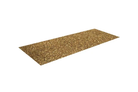 Плоский лист для композитной черепицы Grand Line цвет Песочный раф