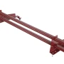 Для металлочерепицы с высокой ступенькой 1 м RAL 3011