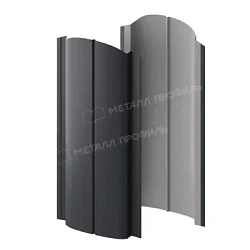 Штакетник Металл Профиль Круглый Ellipse Norman 0,5 фигурный